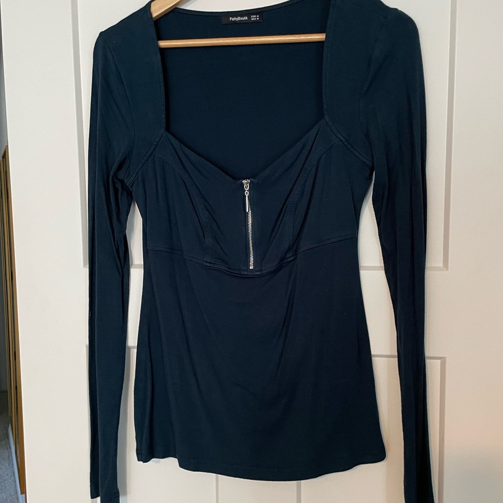 Patty Boutik Zipper Top